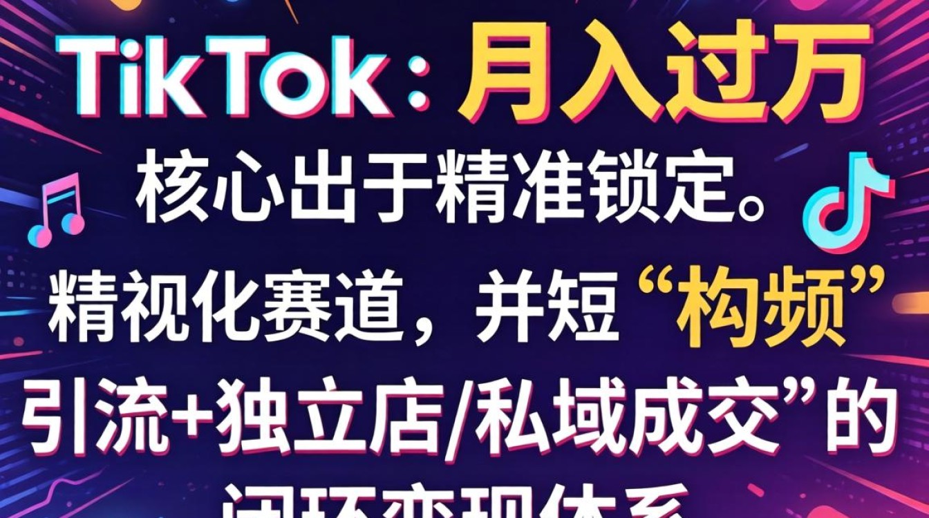 TikTok建议做什么赛道