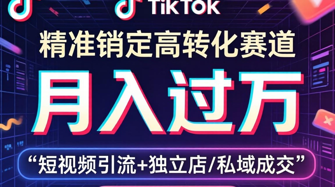 TikTok建议做什么赛道