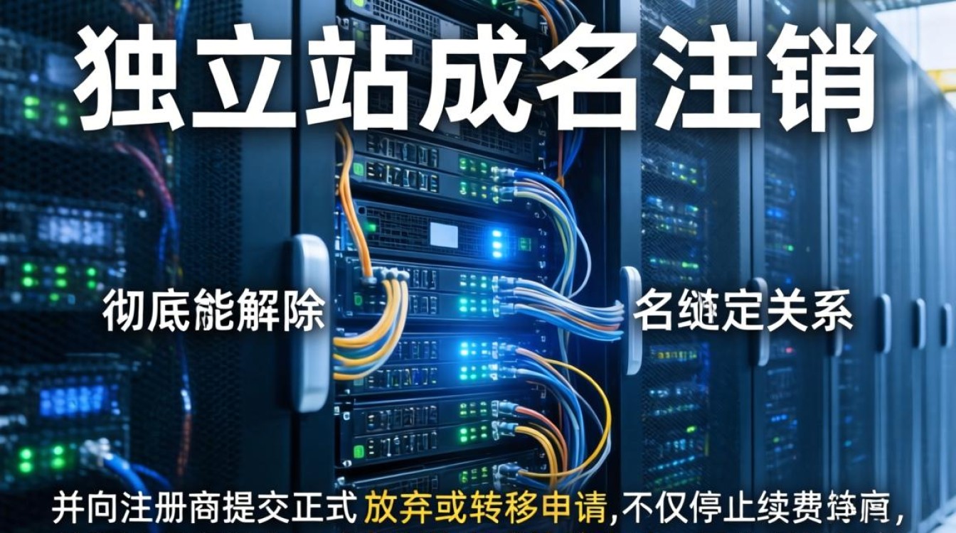 独立站域名注销流程详解