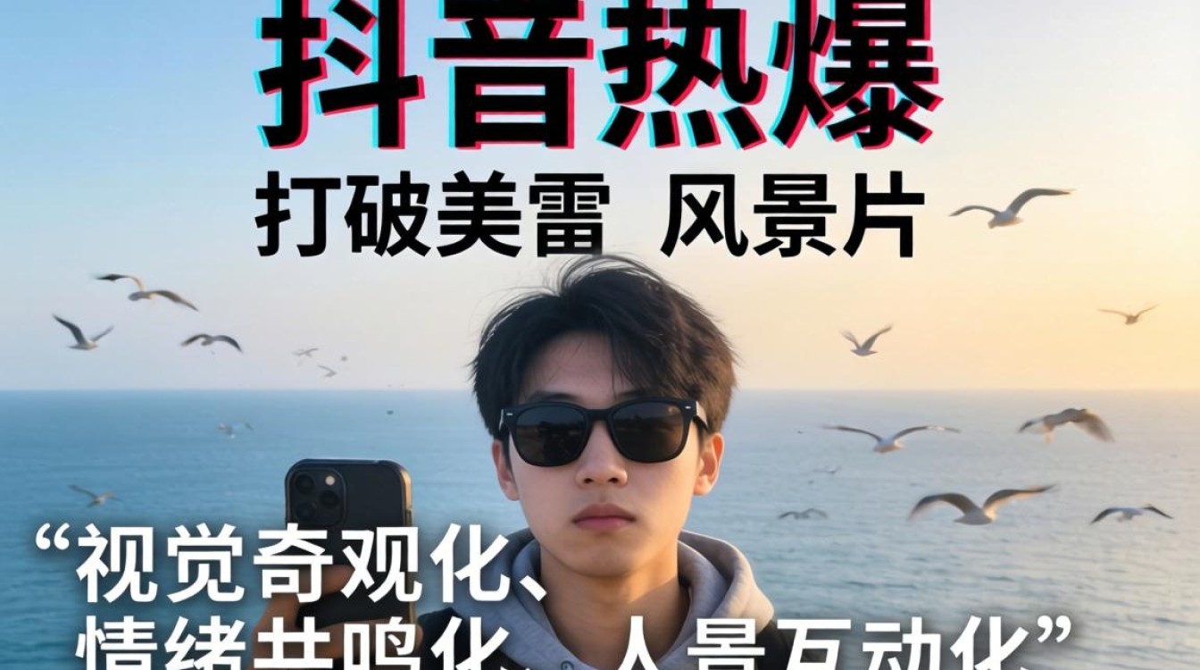 拍抖音时怎么利用美景图