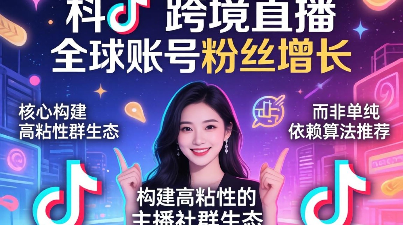 TikTok跨境主播群如何涨粉