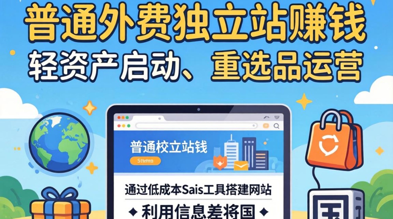 外贸独立站怎么建设?普通人适合做什么赚钱方法 普通人适合做什么赚钱方法