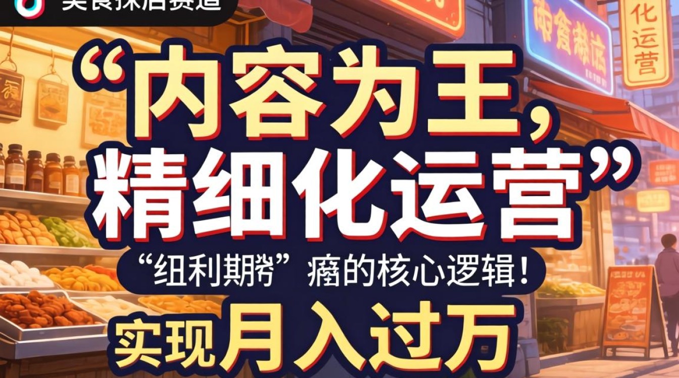 美食探店视频如何快速变现