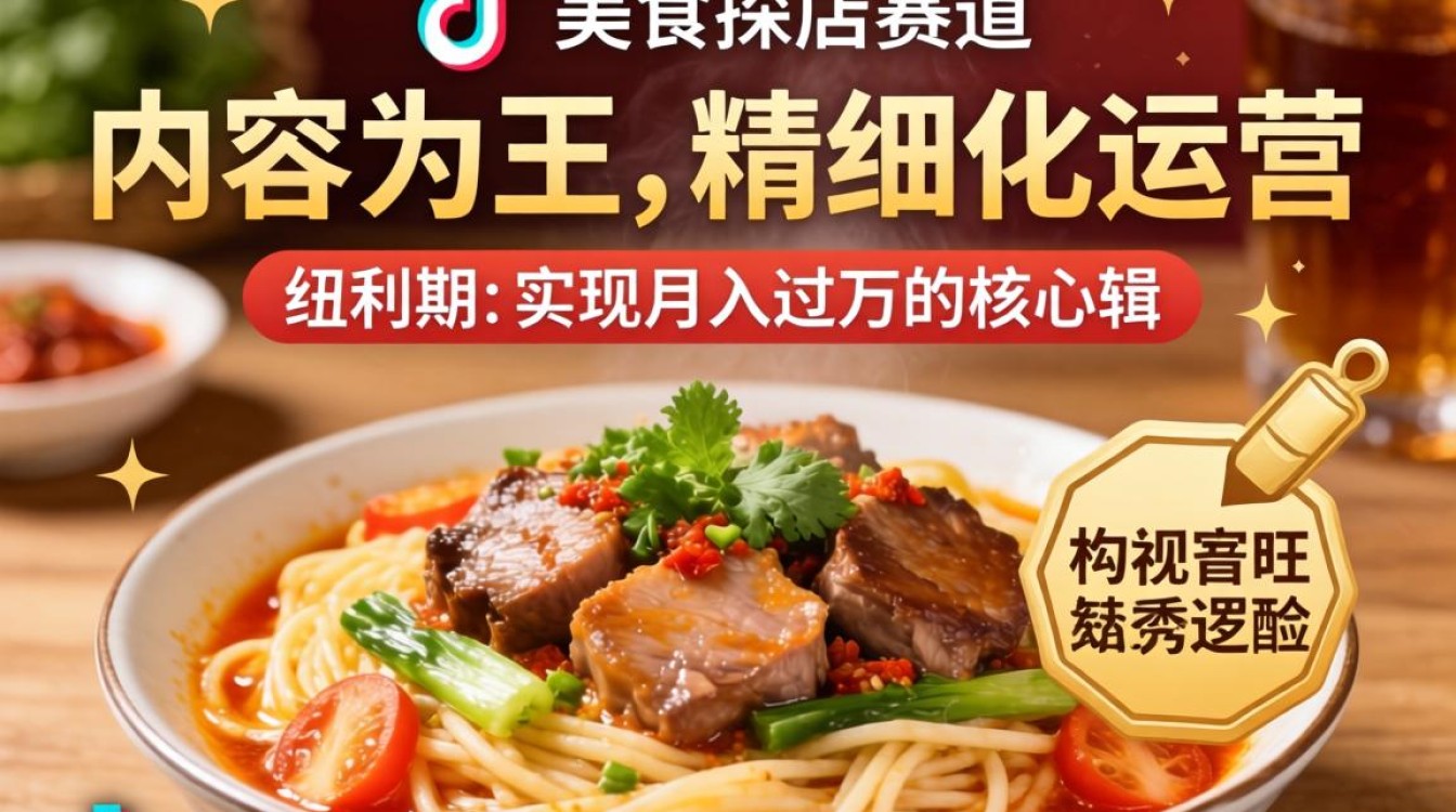 美食探店视频如何快速变现