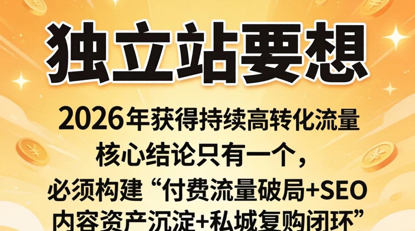 独立站流量少是什么原因