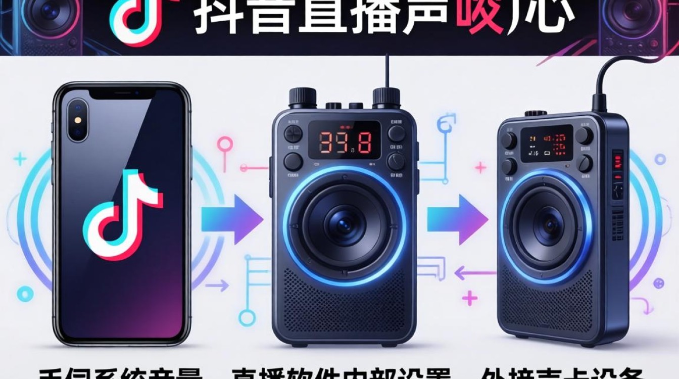 抖音直播声音太大怎么调节