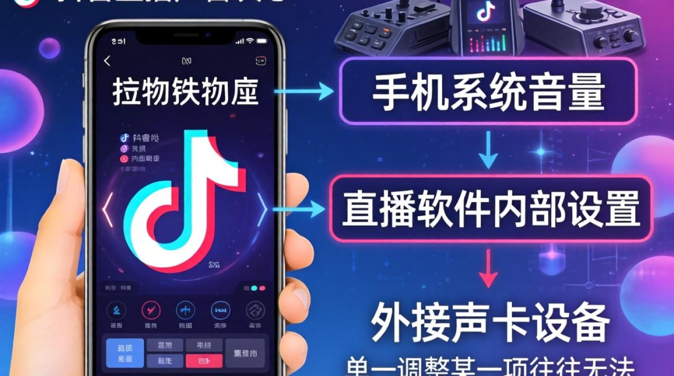 抖音直播声音太大怎么调节