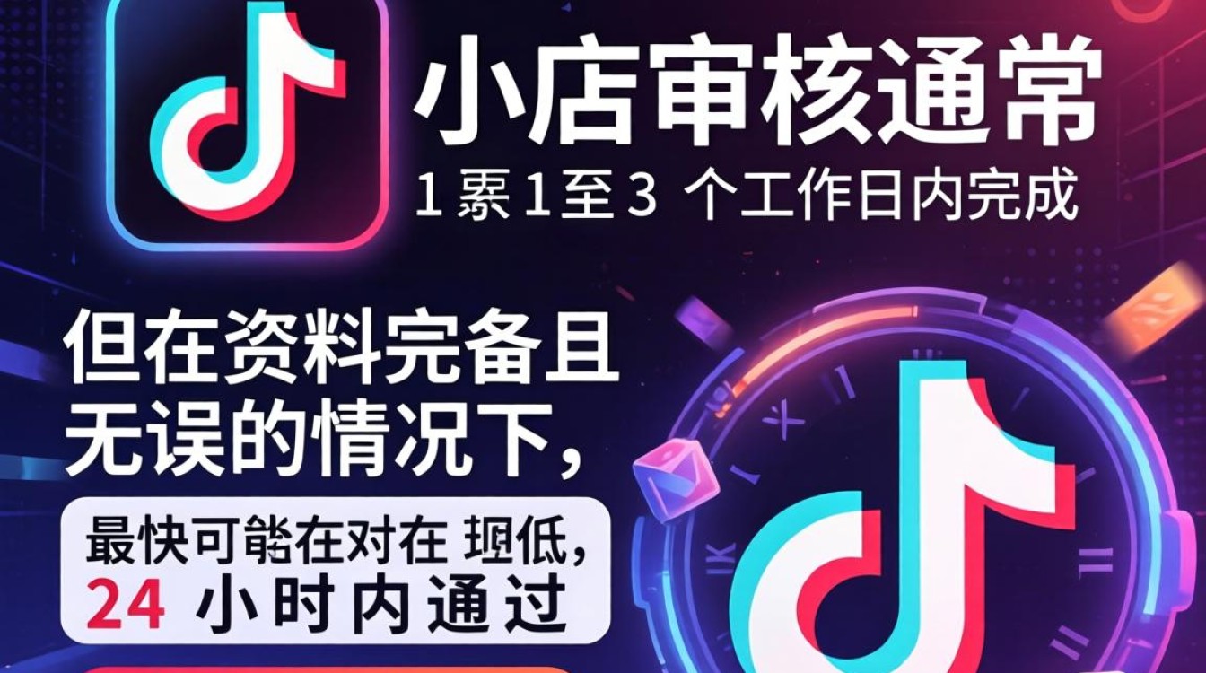 TikTok 小店多久审核通过