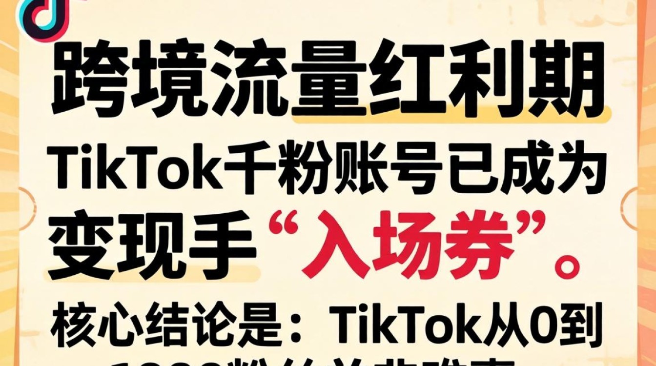 自媒体如何快速涨粉到1000?TikTok实战变现攻略详解 自媒体如何快速涨粉到1000