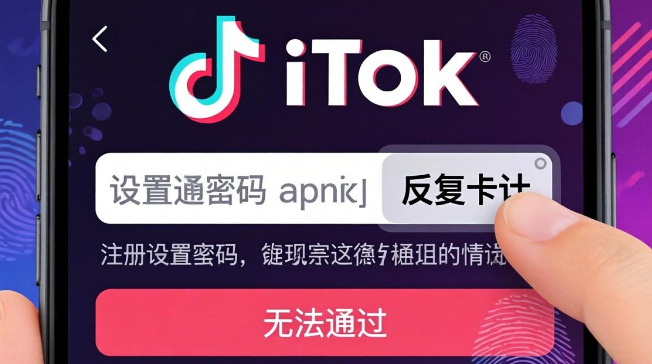 TikTok注册密码时卡住怎么办