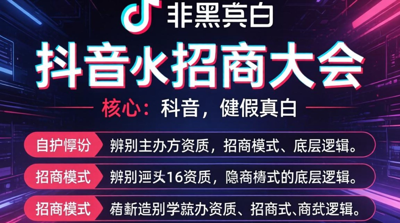 如何辨别TikTok招商大会真伪