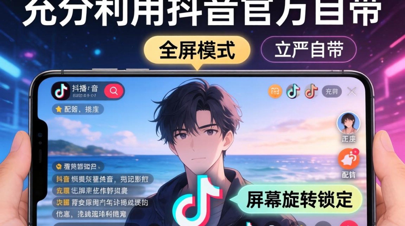 抖音直播横屏教程与违规避坑指南