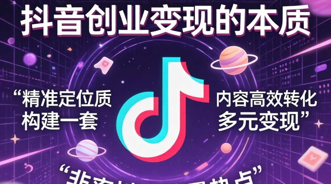 想来抖音创业变现怎么做