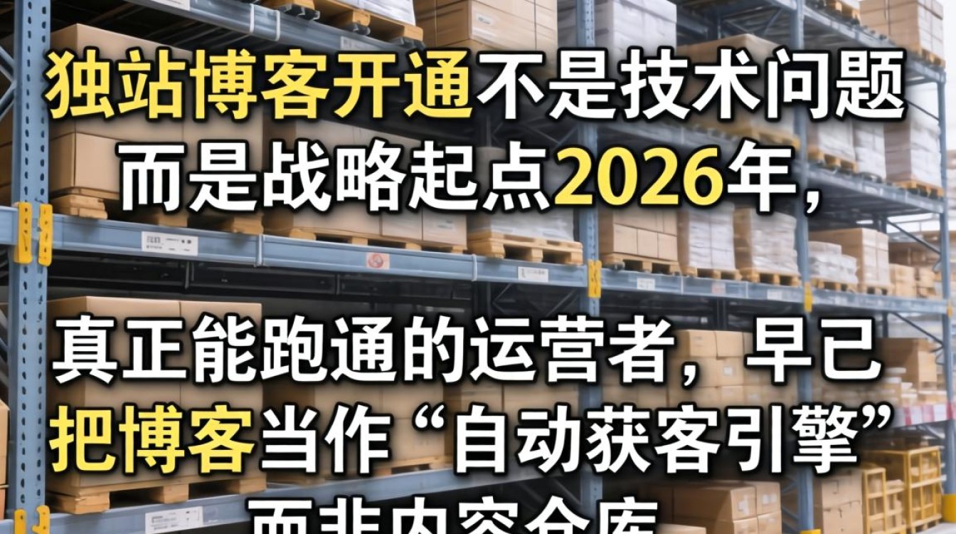 2026年独立站博客开通流程及官方推荐运营策略