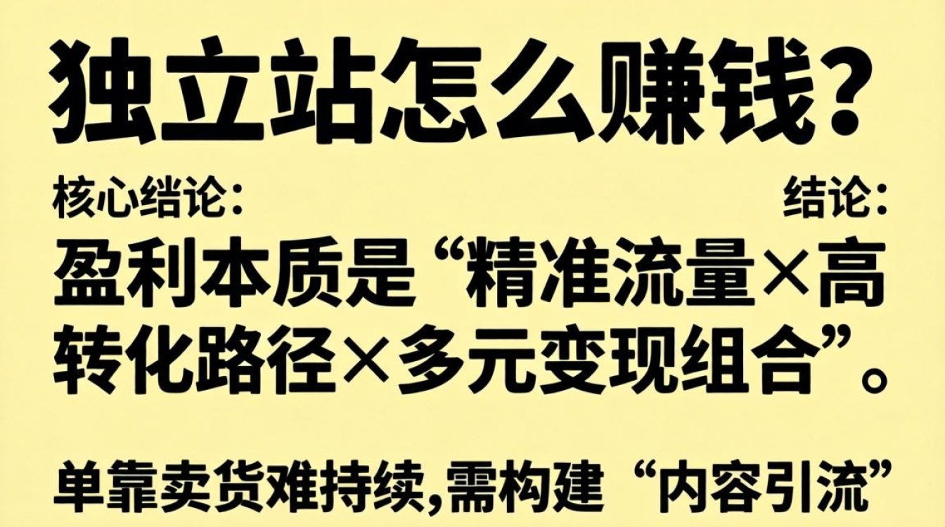 海外独立站怎么赚钱?海外独立站变现方式有哪些? 海外独立站变现方式有哪些
