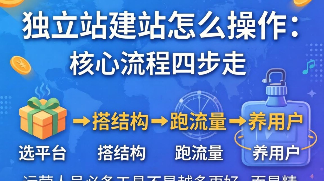 独立站建站步骤与运营必备工具