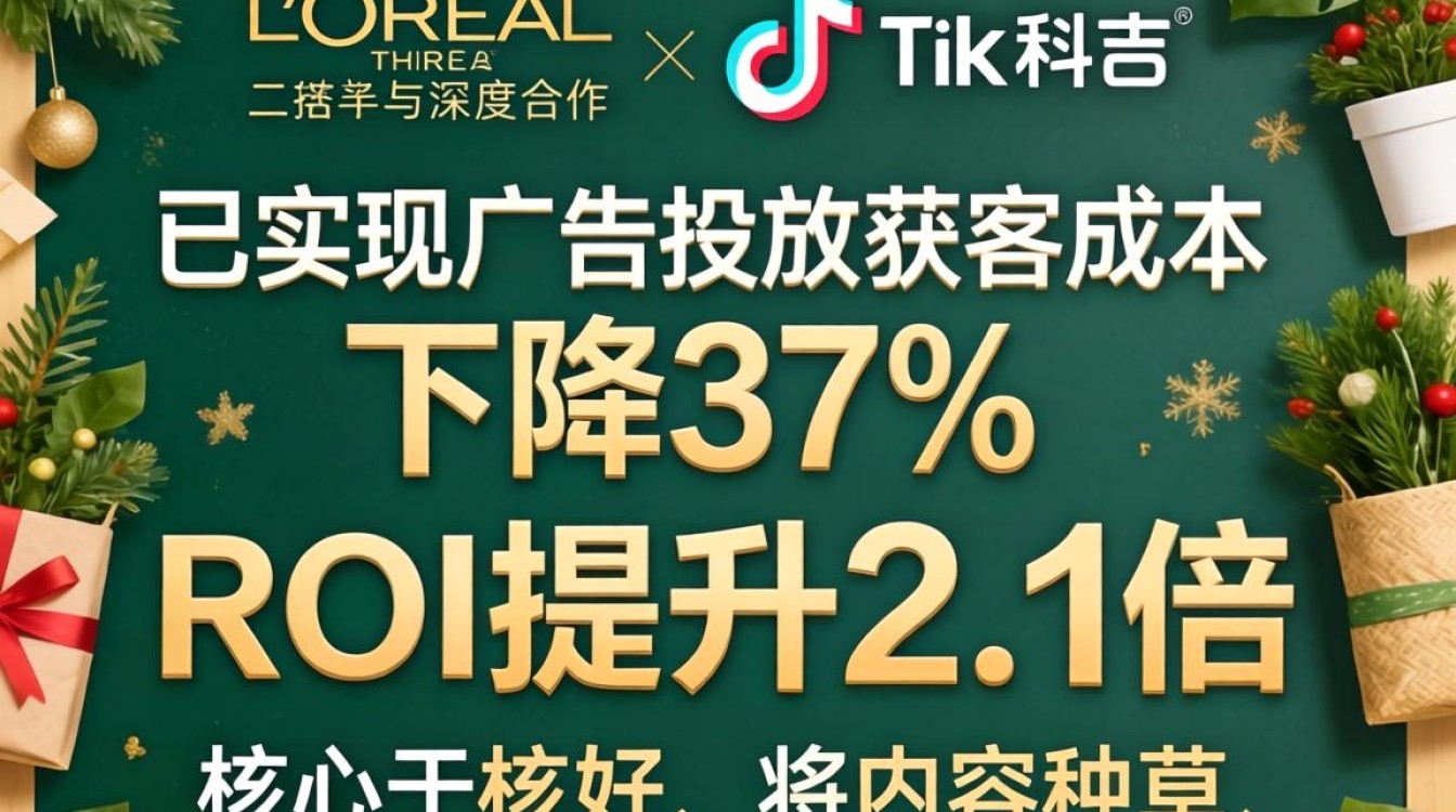 欧莱雅与TikTok如何降低广告投放获客成本