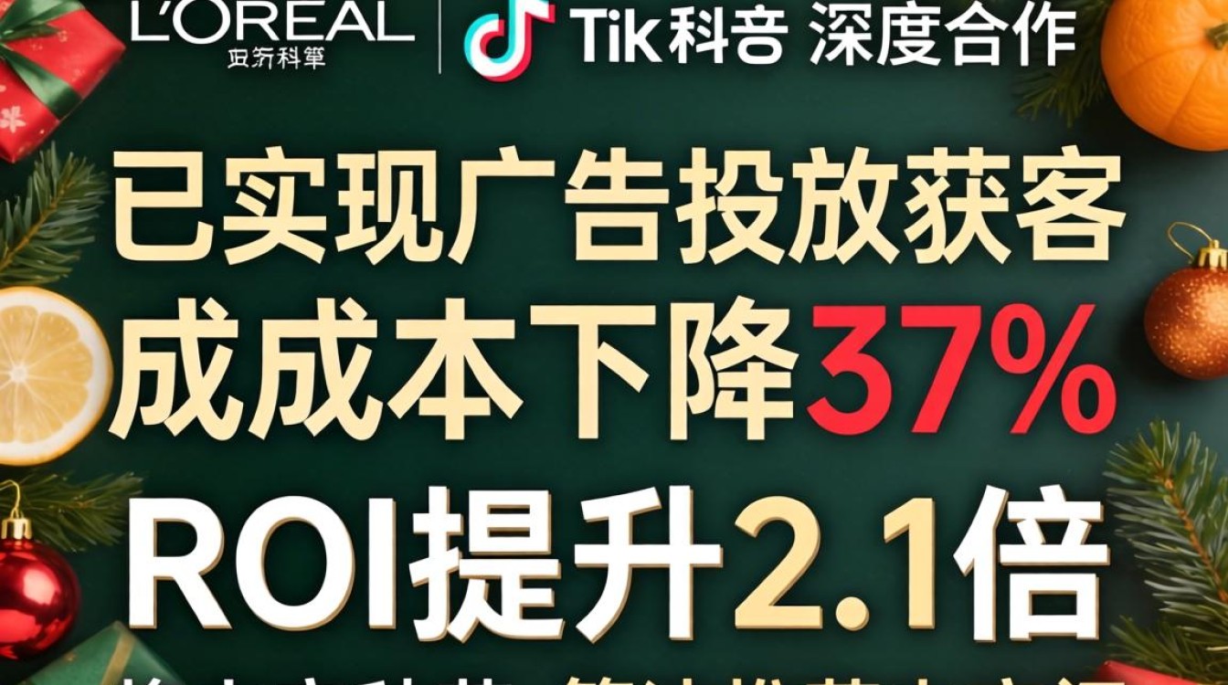 欧莱雅与TikTok如何降低广告投放获客成本