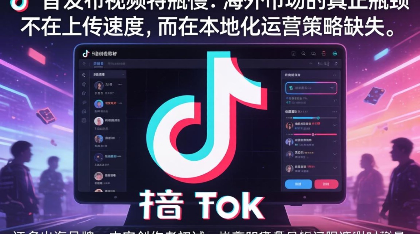 海外TikTok视频上传卡顿延迟解决方法