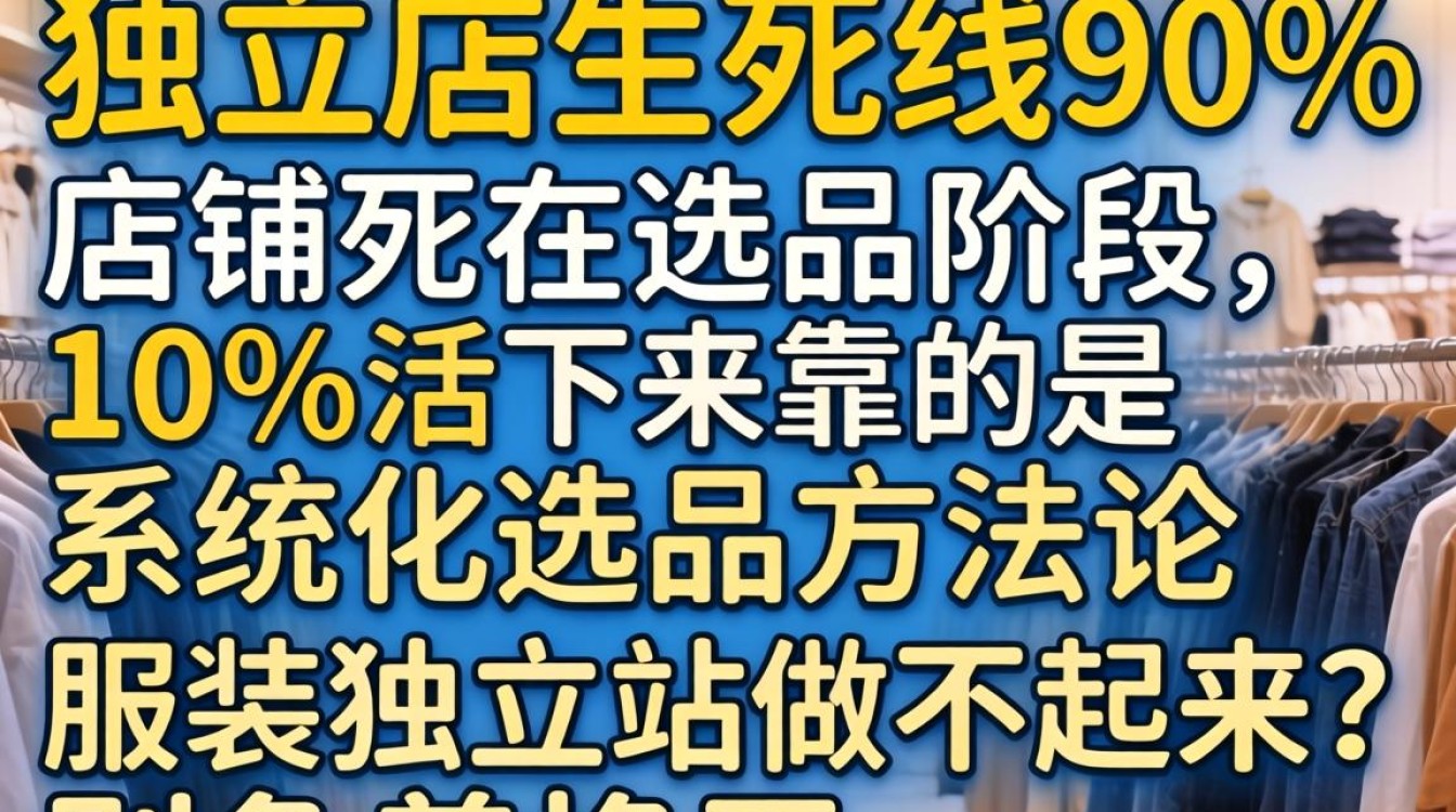 服装独立站选品技巧与避坑指南