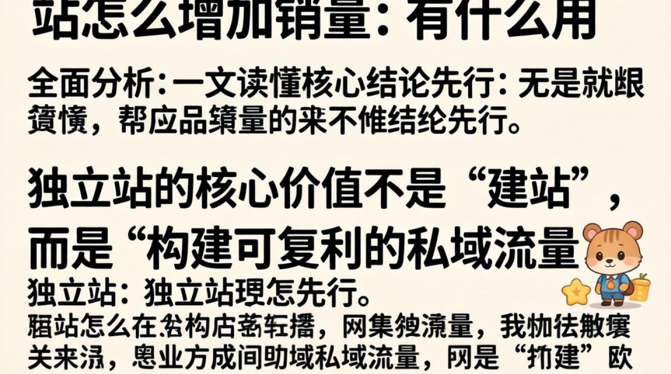 独立站怎么增加销量?独立站增加销量的方法和作用有哪些? 独立站增加销量的方法和作用有哪些