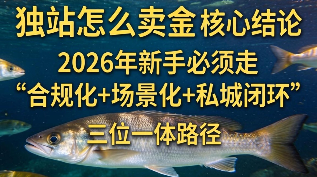 独立站怎么卖鱼?2026新手入门完全指南,独立站卖鱼教程 2026新手入门完全指南