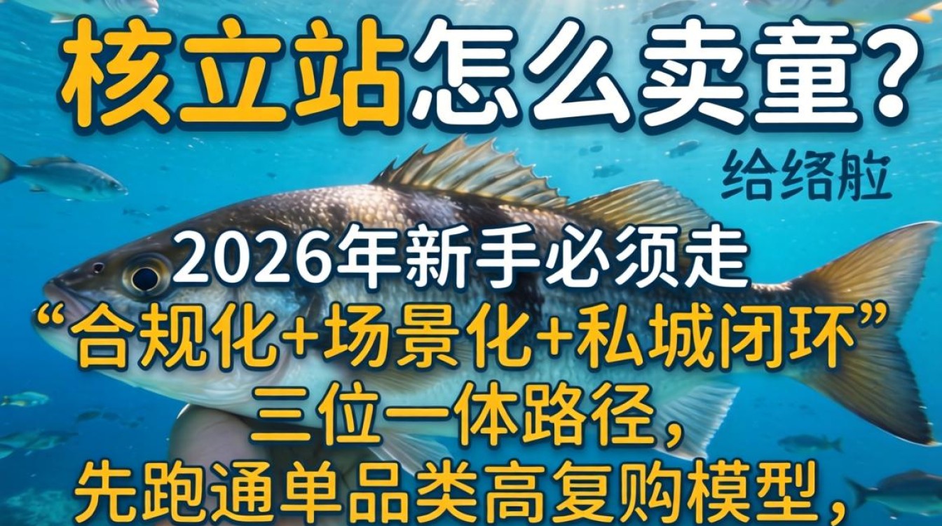 独立站怎么卖鱼?2026新手入门完全指南,独立站卖鱼教程 2026新手入门完全指南
