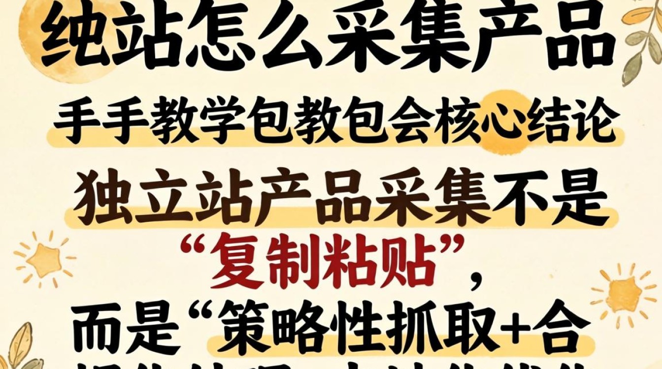 独立站怎么采集产品?手把手教学包教包会 独立站怎么采集产品