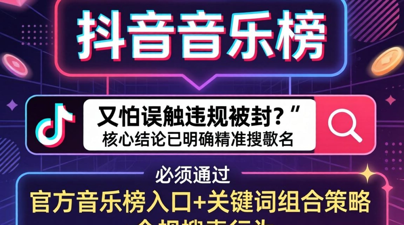 抖音音乐榜怎么搜歌名不被封?抖音音乐榜搜索歌名避坑指南 抖音音乐榜怎么搜歌名不被封