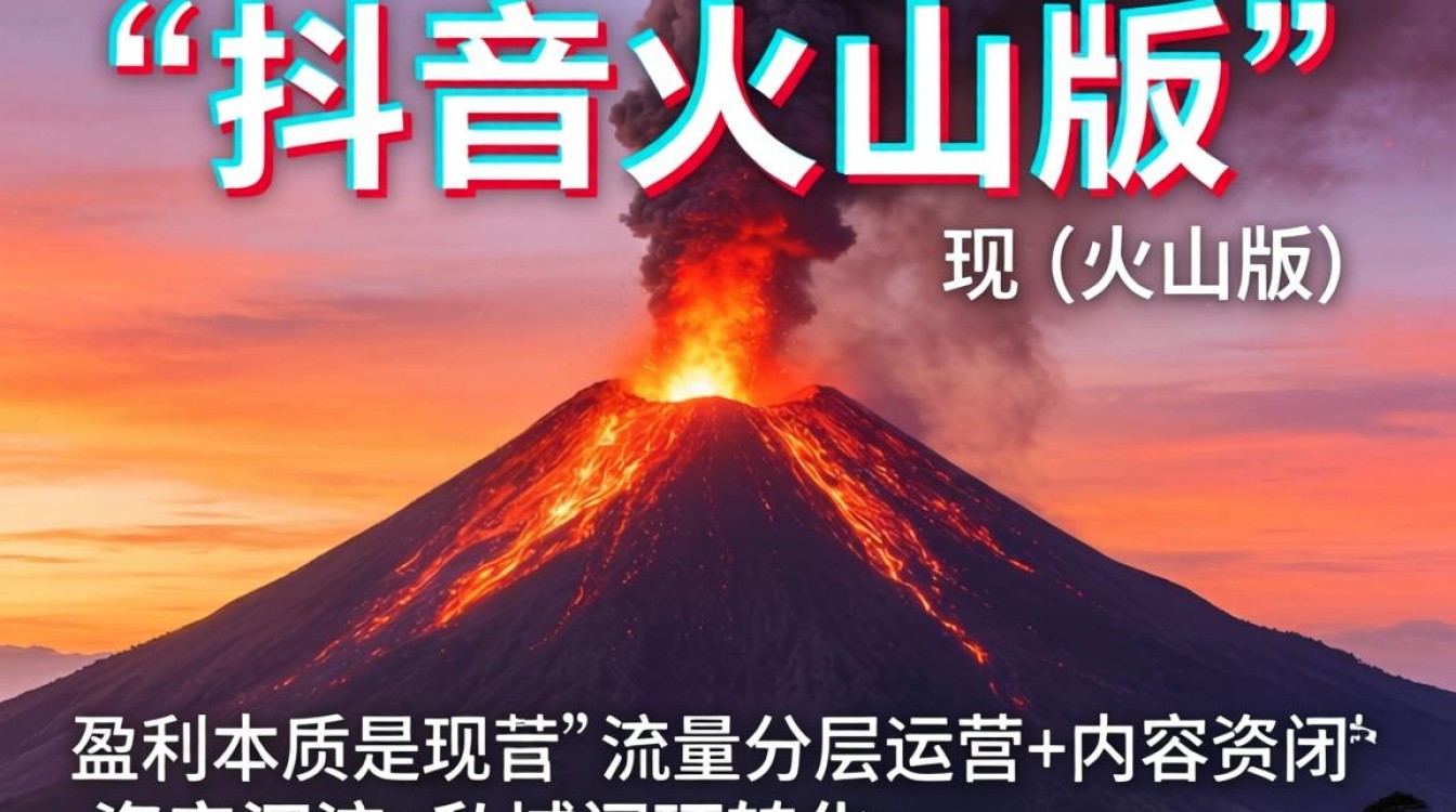 火山极速版高级变现玩法突破增长瓶颈