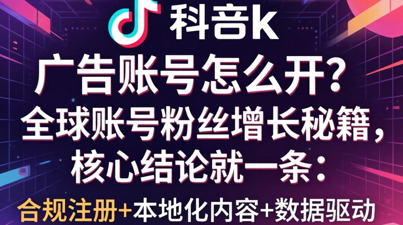 TikTok广告账号怎么开