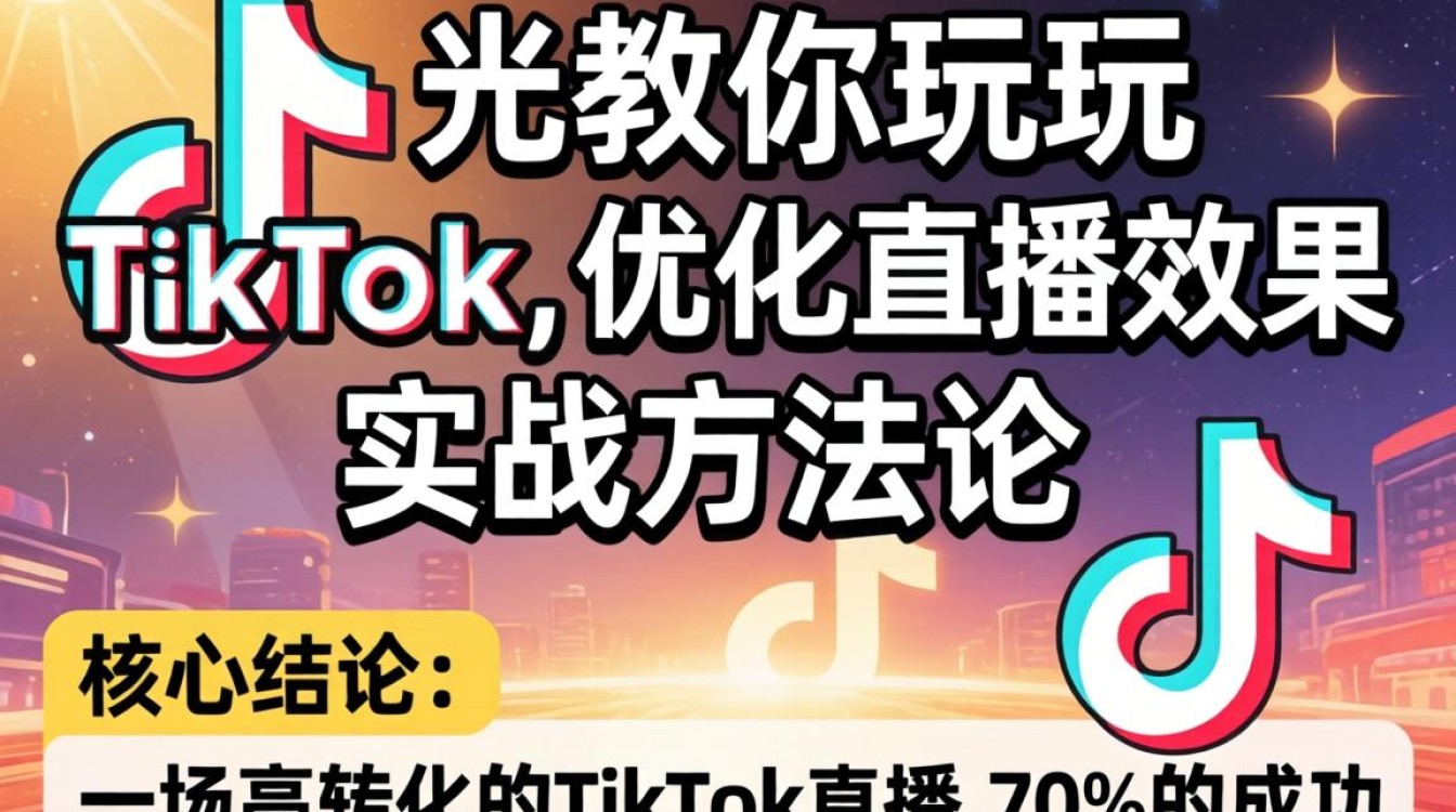 如何优化tiktok直播效果提升流量