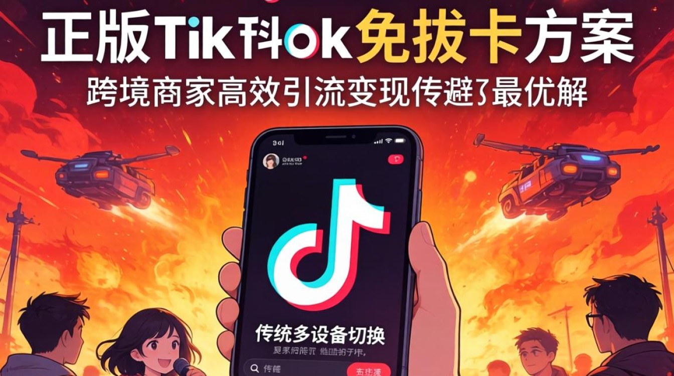 社媒营销怎么用正版TikTok免拔卡引流变现