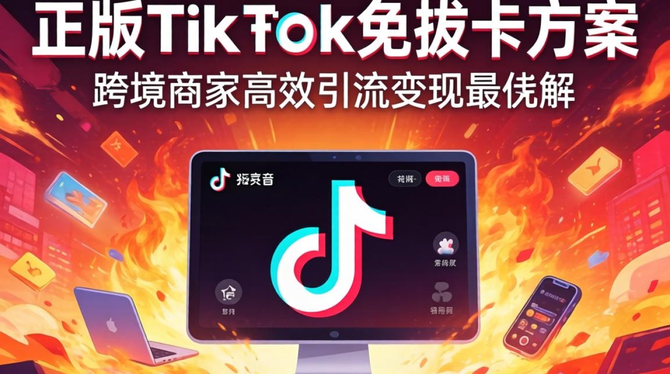 社媒营销怎么用正版TikTok免拔卡引流变现