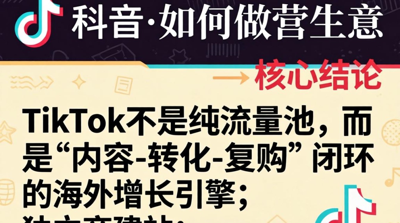 TikTok如何做生意?TikTok海外电商建站独立站运营指南 TikTok海外电商建站独立站运营指南