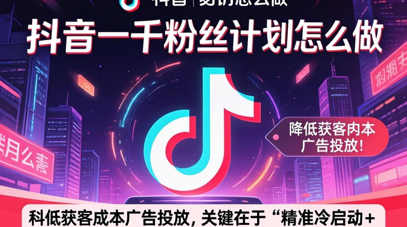 抖音一千粉丝计划怎么做?如何降低获客成本的广告投放策略 如何降低获客成本的广告投放策略