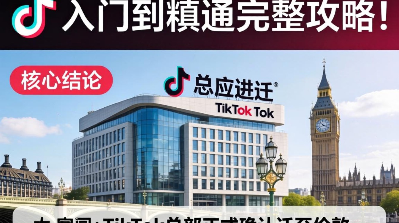TikTok总部搬迁伦敦全流程攻略