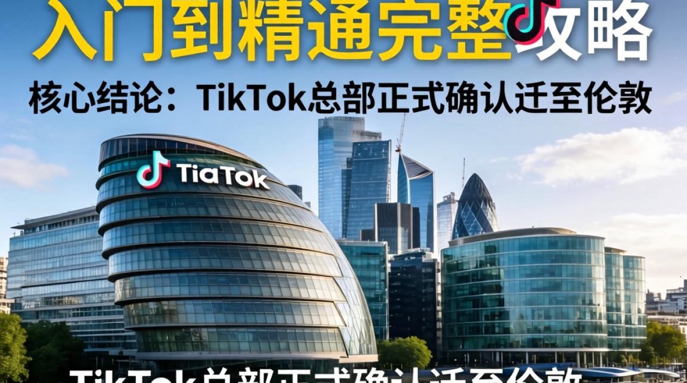 TikTok总部搬迁伦敦全流程攻略