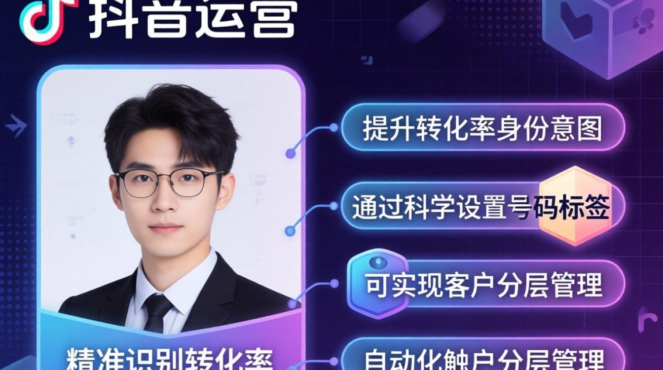 抖音上怎么做号码标签