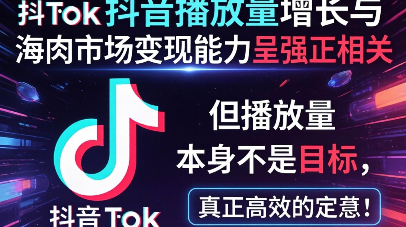 TikTok抖音海外播放量低怎么办?如何提升TikTok抖音海外播放量并实现变现技巧 如何提升TikTok抖音海外播放量并实现变现技巧