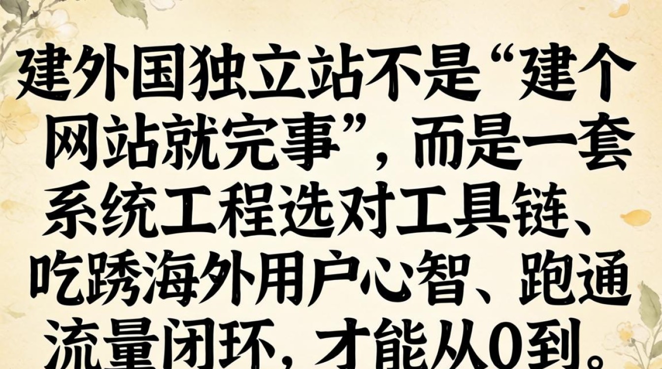 从零开始快速建站全流程指南