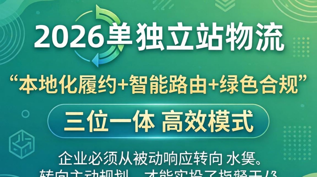 2026年跨境独立站物流发货趋势与平台推荐
