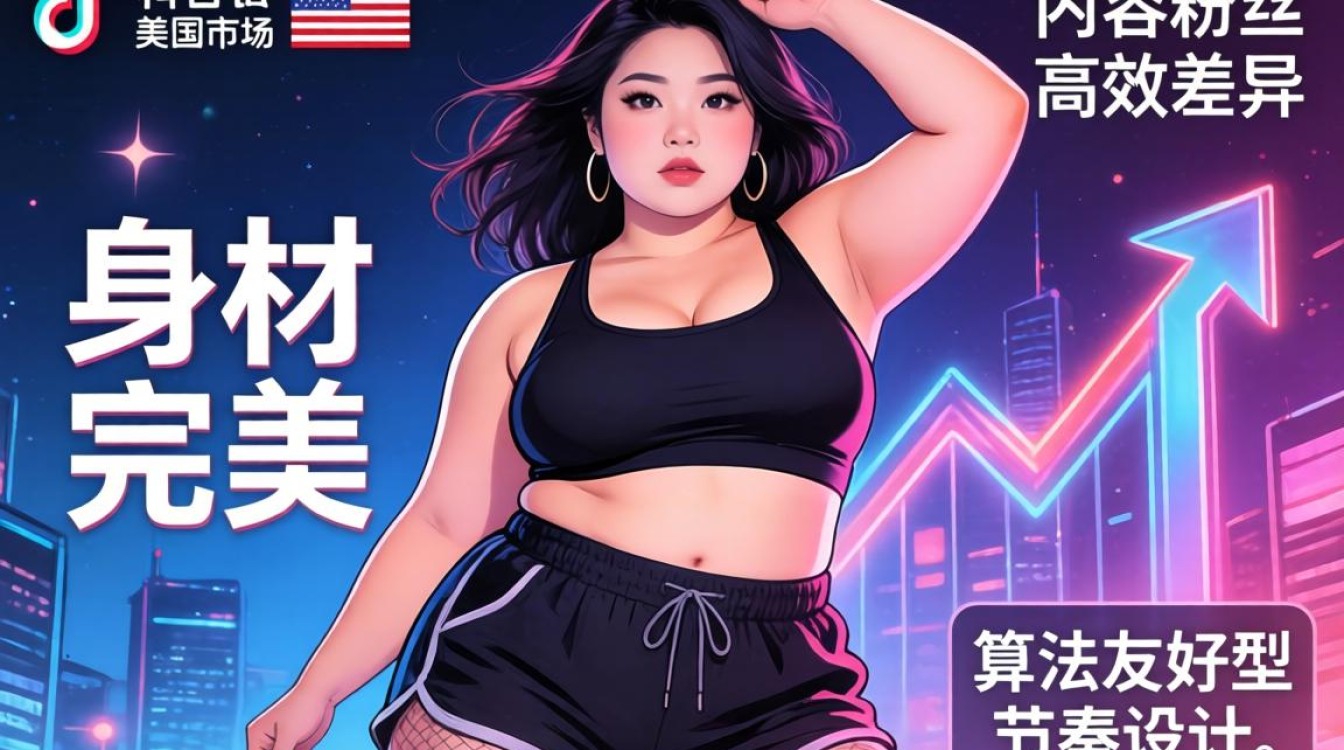 TikTok美国微胖美女如何快速涨粉