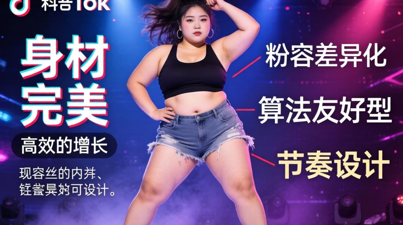 TikTok美国微胖美女如何快速涨粉