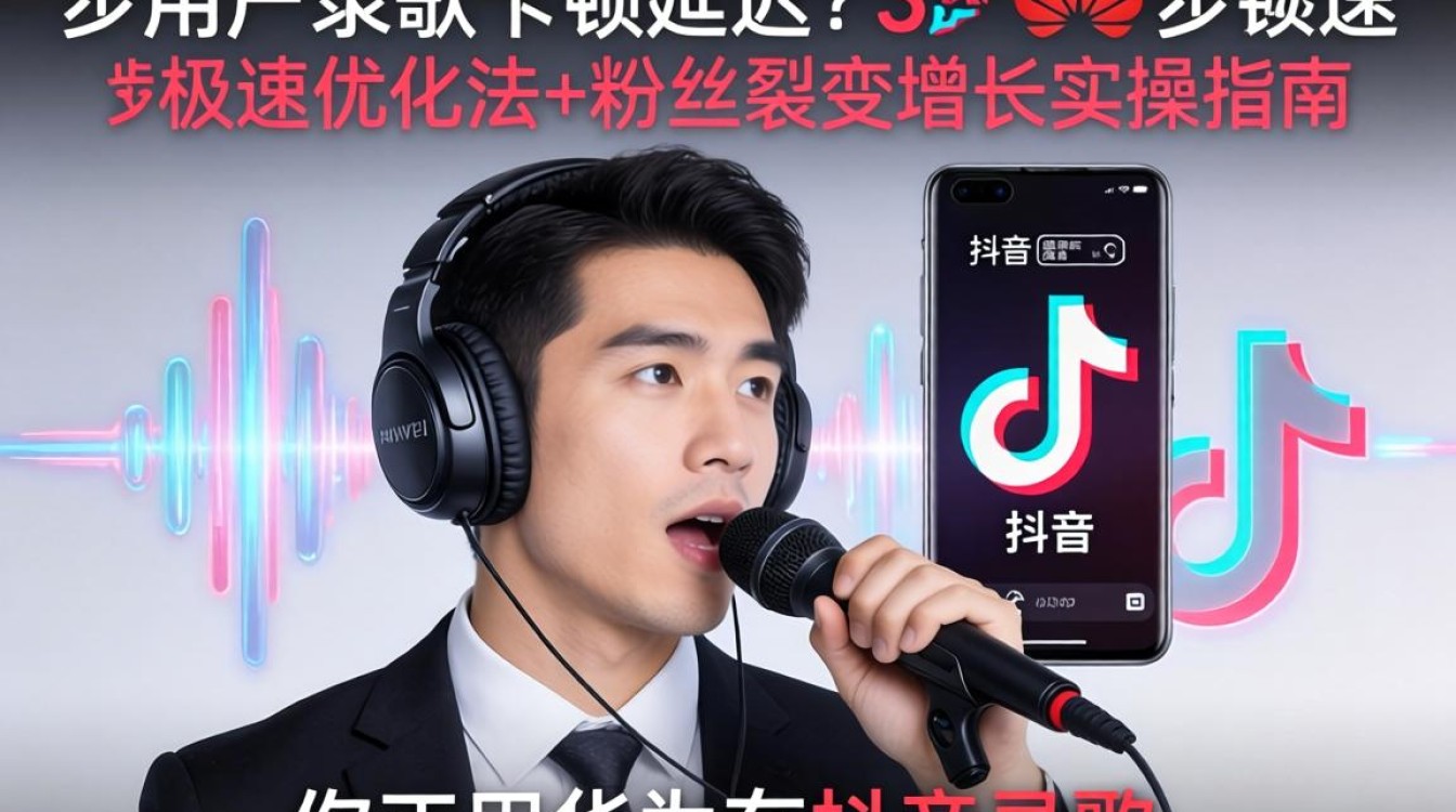 华为抖音录歌延迟怎么办?华为手机抖音录歌延迟解决方法及粉丝增长运营秘籍 华为手机抖音录歌延迟解决方法及粉丝增长运营秘籍