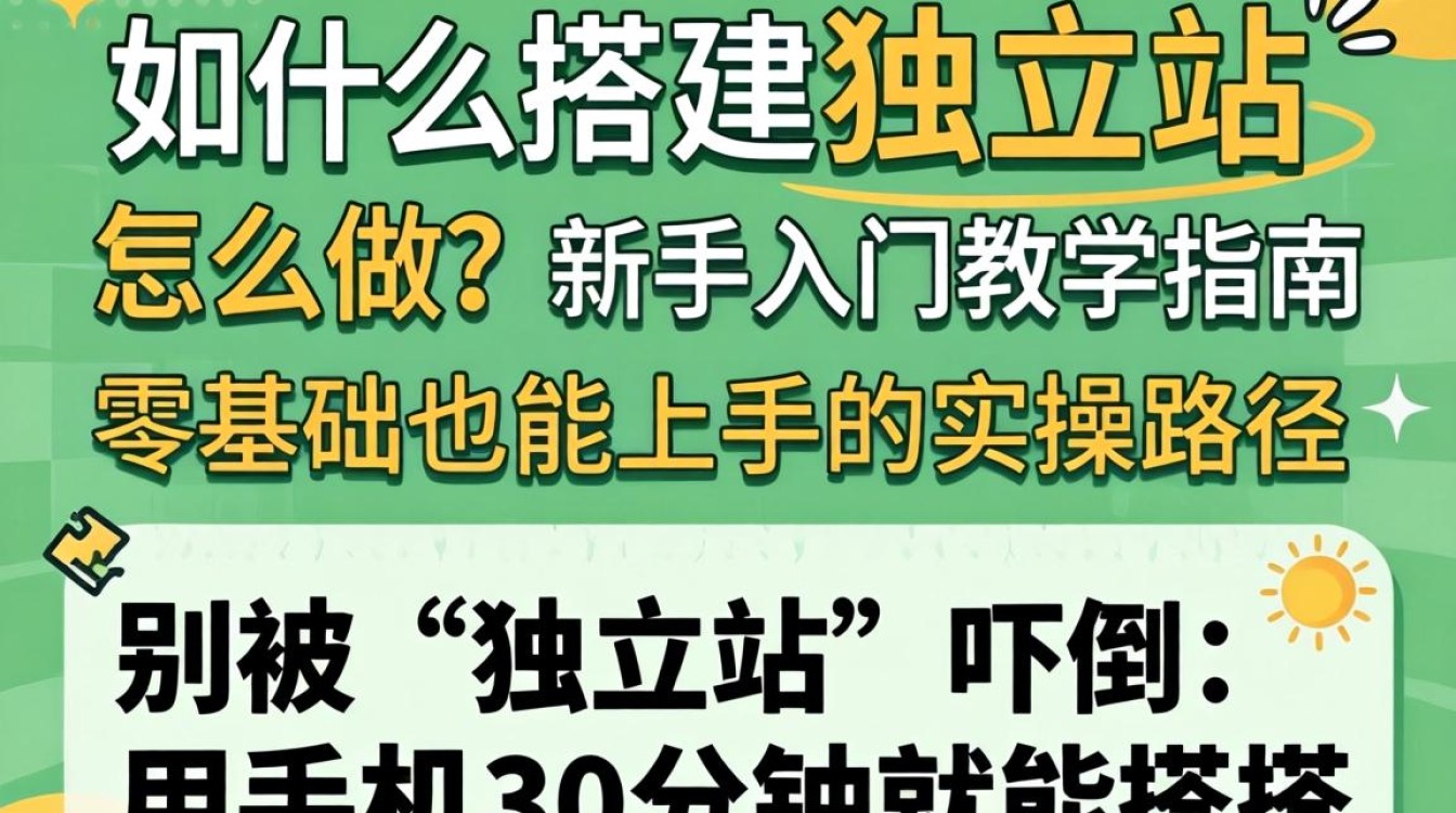 手机怎么搭建独立站?新手入门教学指南,如何用手机零基础建独立站 如何用手机零基础建独立站