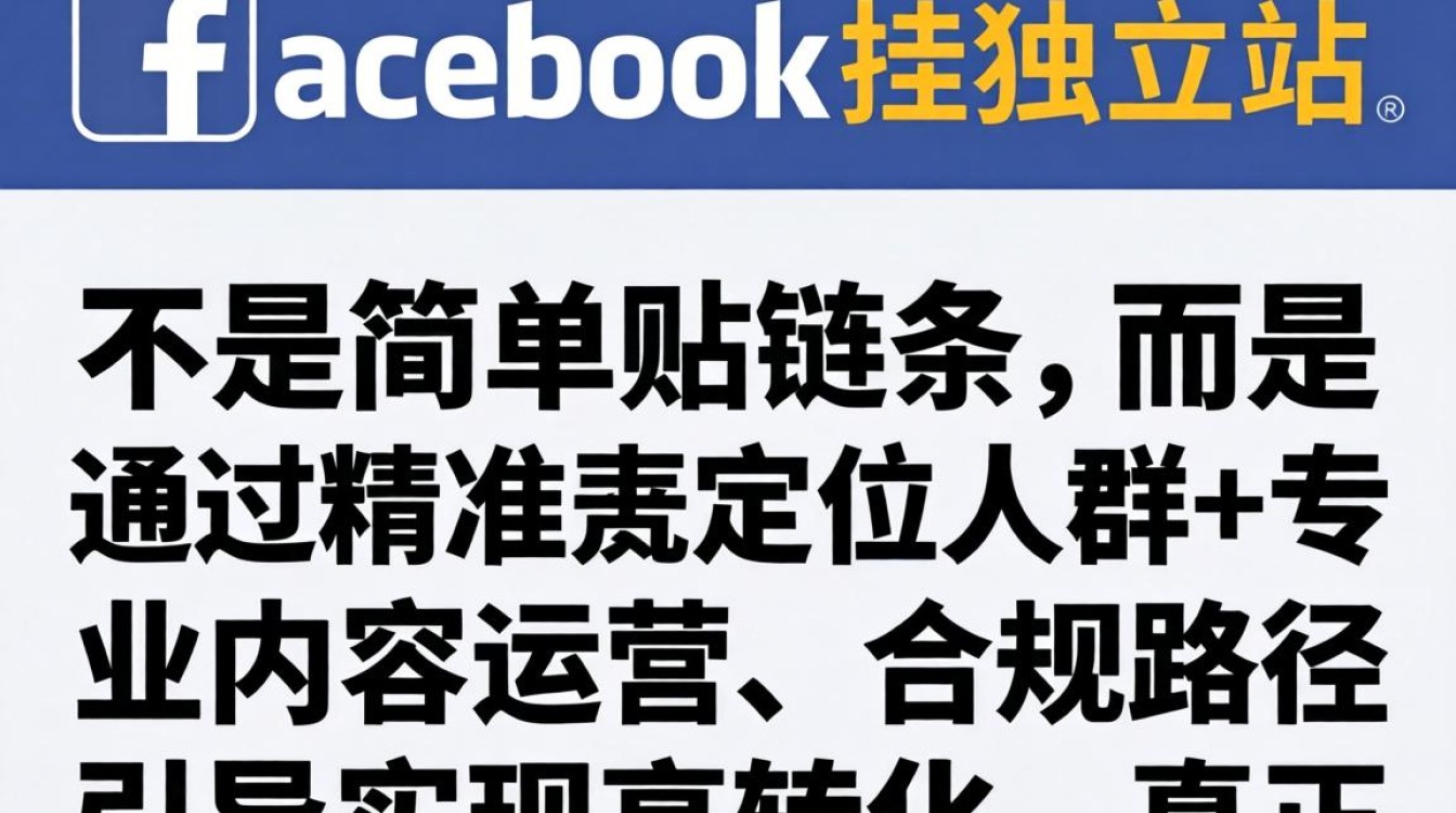Facebook挂独立站完整教程及流量提升技巧