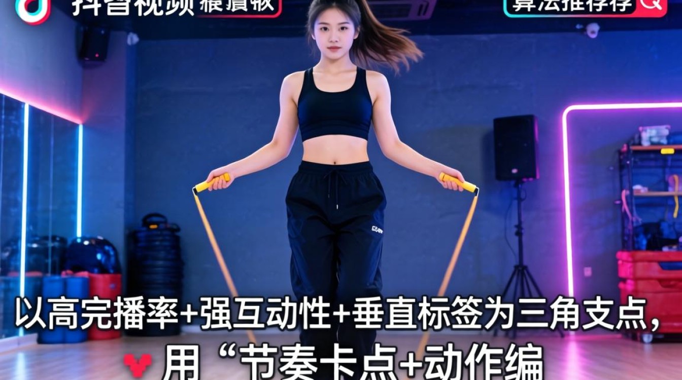 跳绳舞蹈算法推荐技巧与流量获取