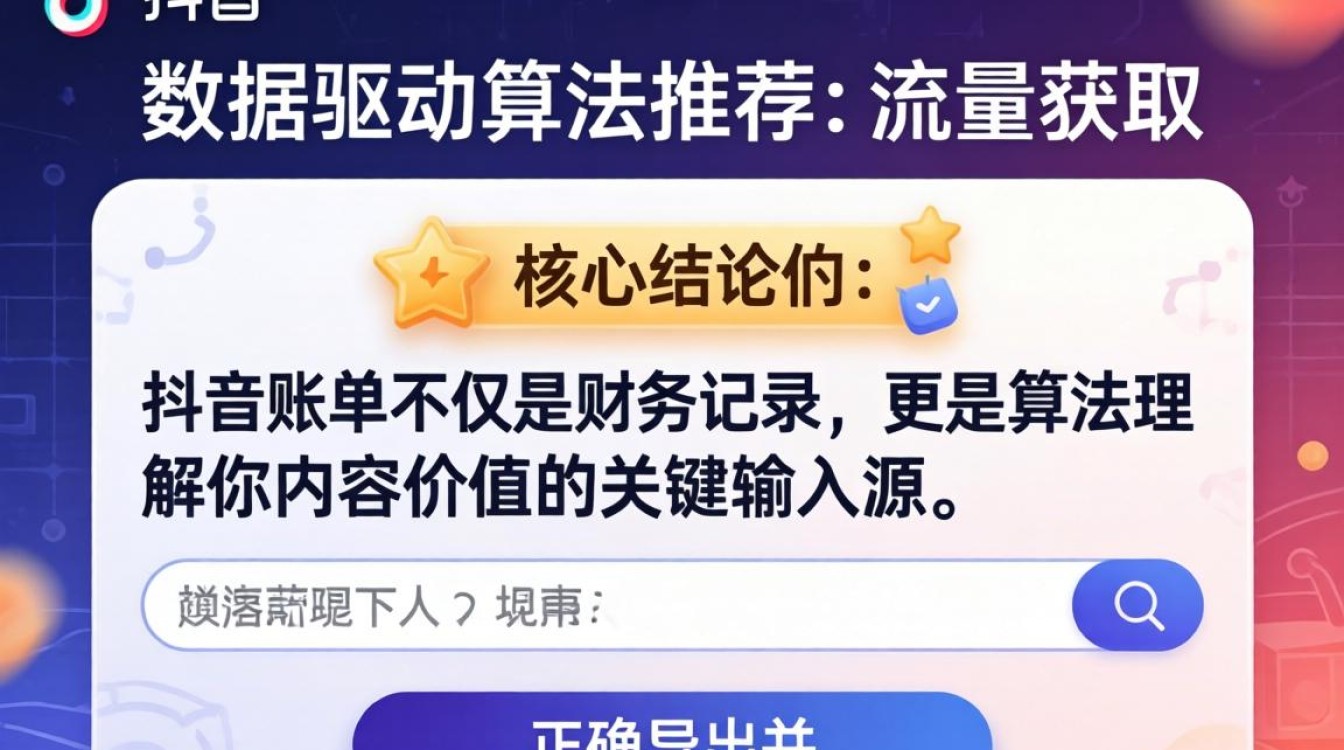 抖音账单怎么导出来看?抖音账单导出方法+算法推荐+流量获取技巧 抖音账单怎么导出来看