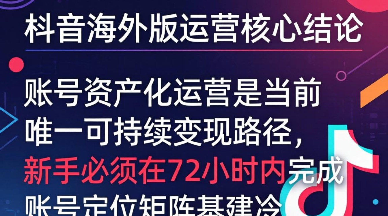 TikTok海外版怎么出售运营?新手入门必看实操教程 TikTok海外版怎么出售运营